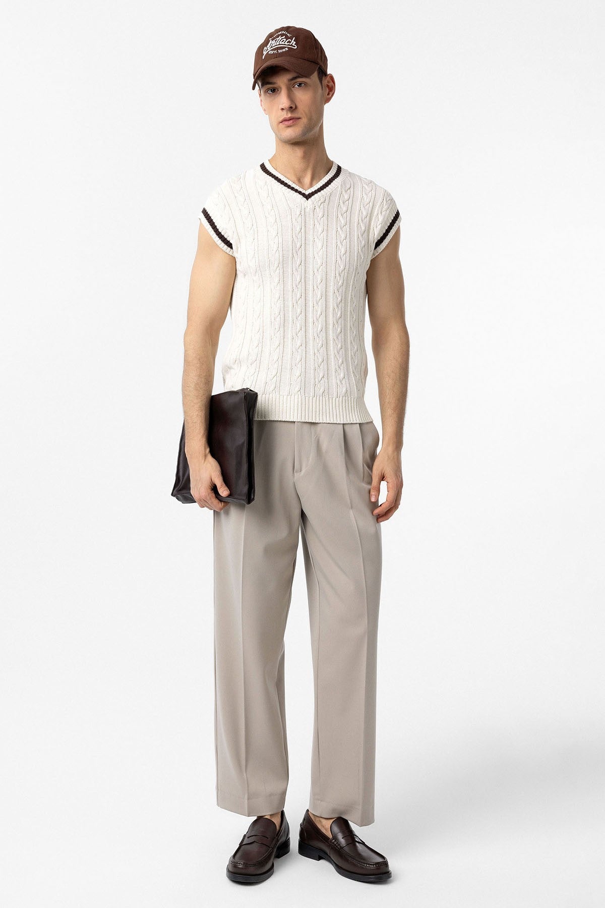 Antioch 100% Cotton Knit Men's Vest