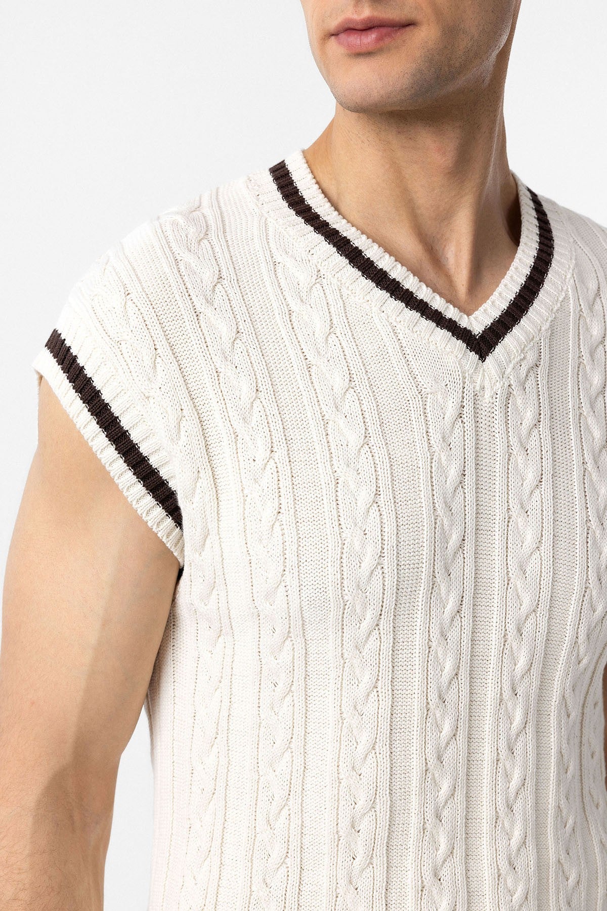 Antioch 100% Cotton Knit Men's Vest