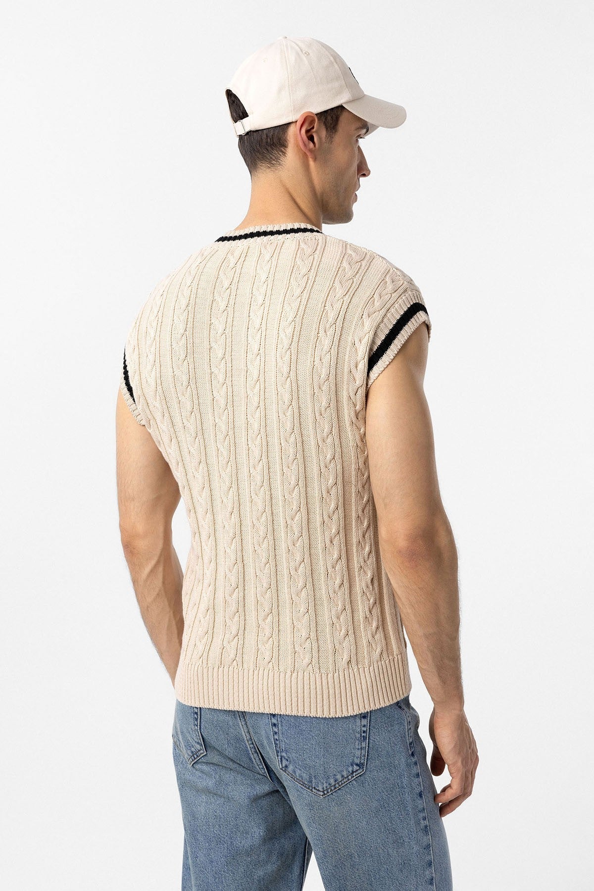 Antioch 100% Cotton Knit Men's Vest