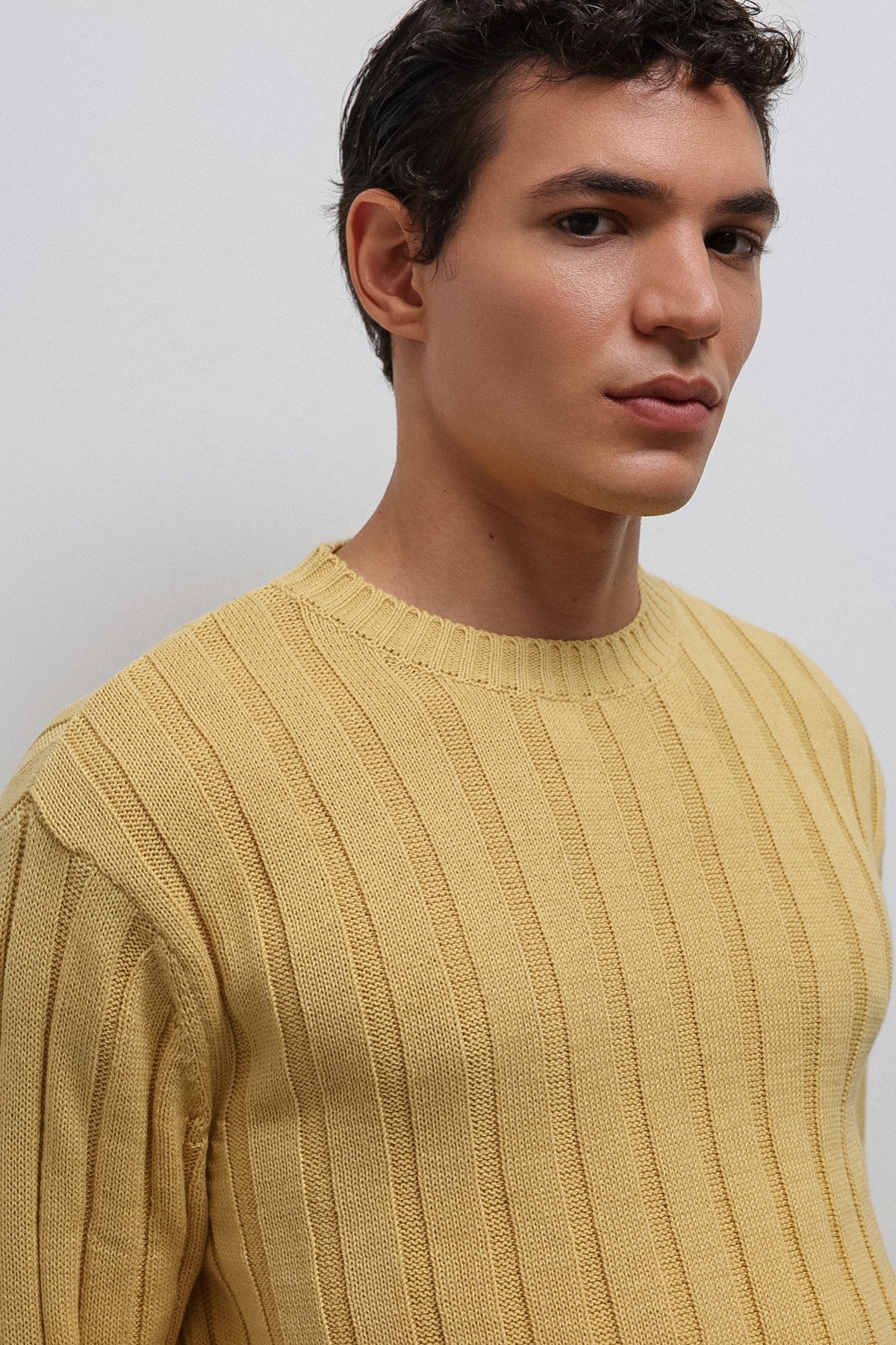 Antioch 100% Cotton Ribbed Men's Sweater