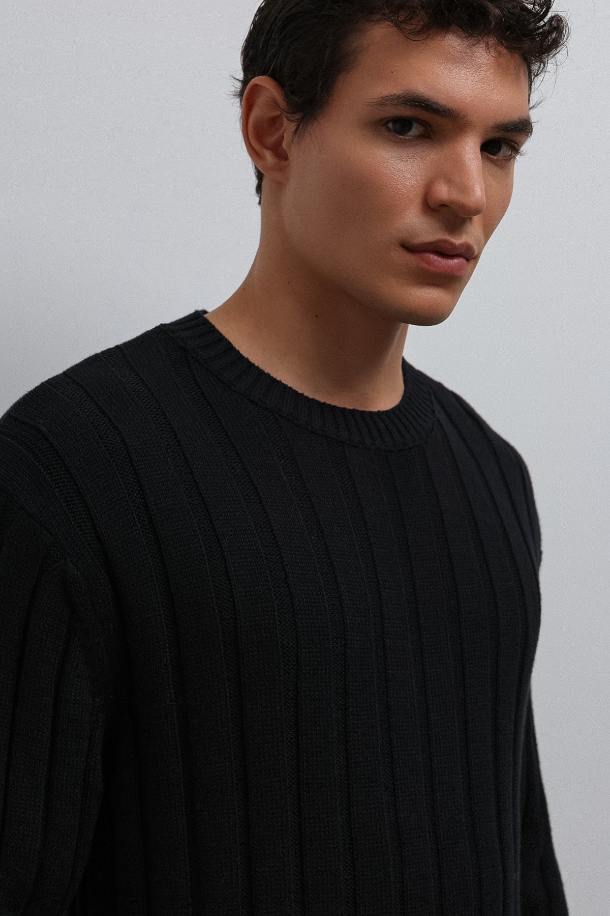 Antioch 100% Cotton Ribbed Men's Sweater