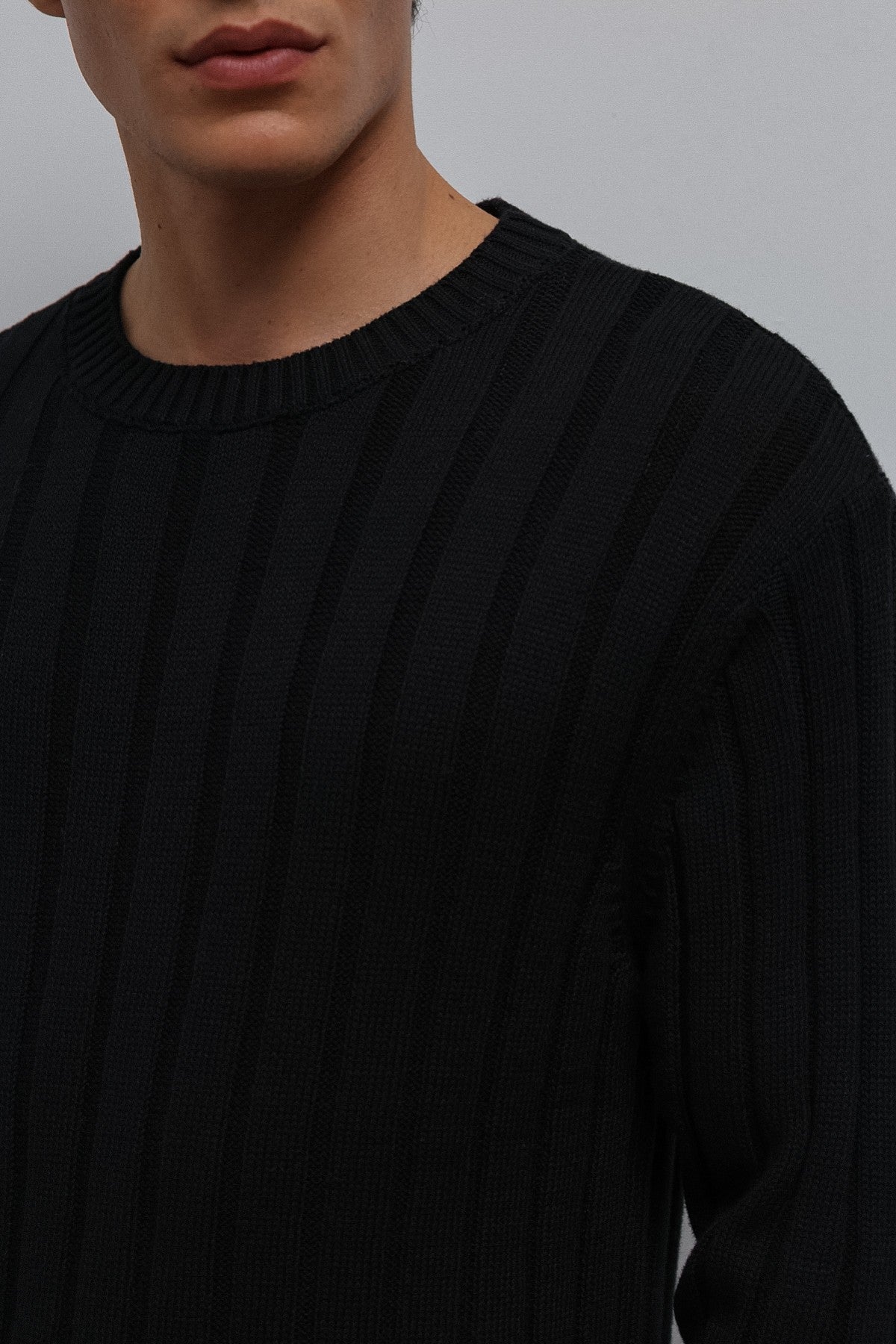 Antioch 100% Cotton Ribbed Men's Sweater