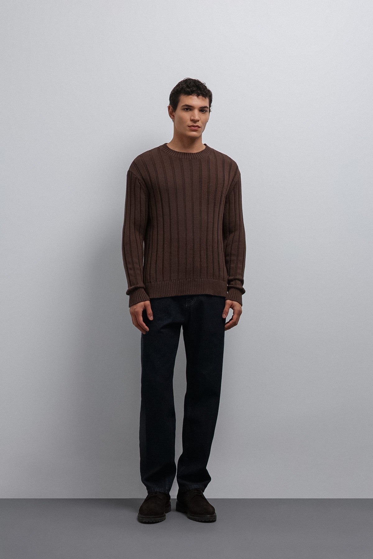 Antioch 100% Cotton Ribbed Men's Sweater