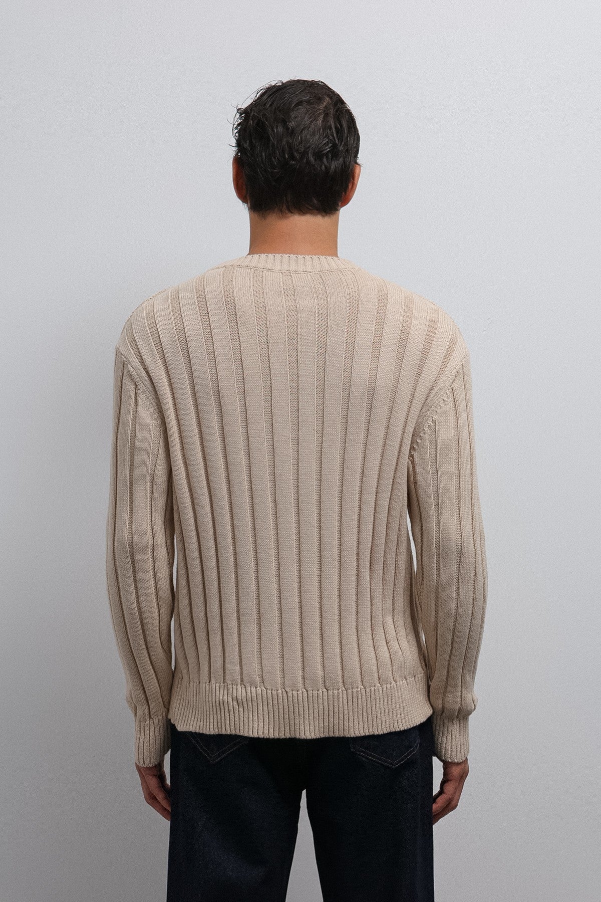Antioch 100% Cotton Ribbed Men's Sweater