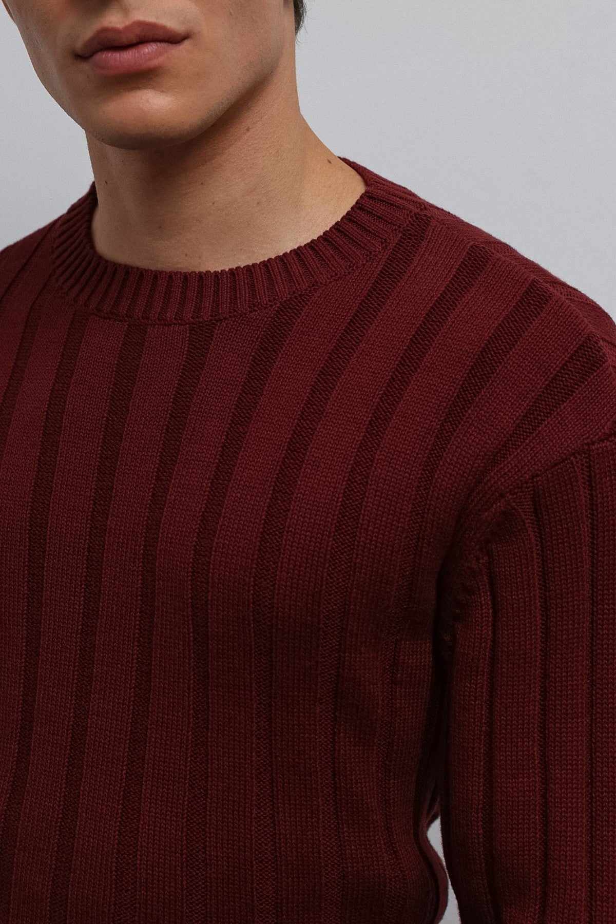 Antioch 100% Cotton Ribbed Men's Sweater
