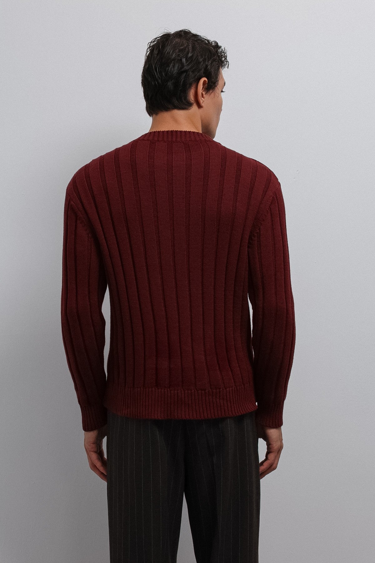 Antioch 100% Cotton Ribbed Men's Sweater