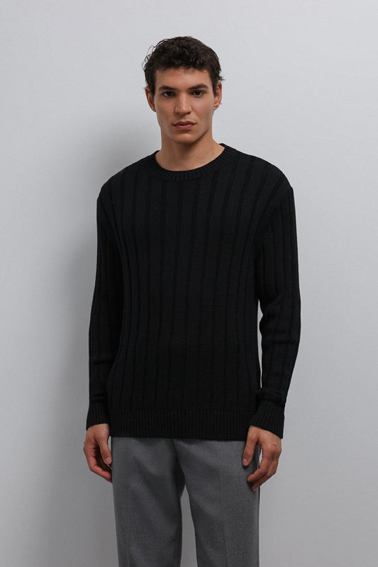 Antioch 100% Cotton Ribbed Men's Sweater