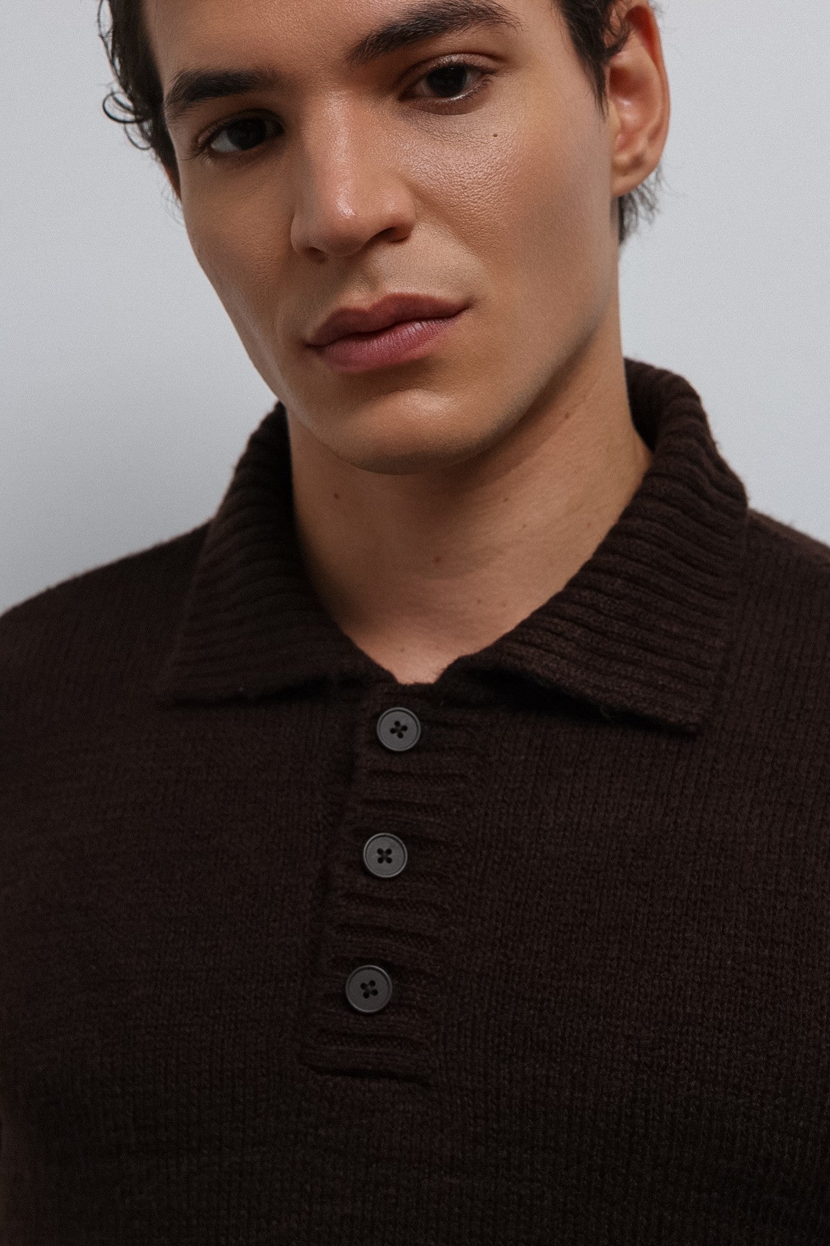 Antioch Button-Down Collar Men's Sweater