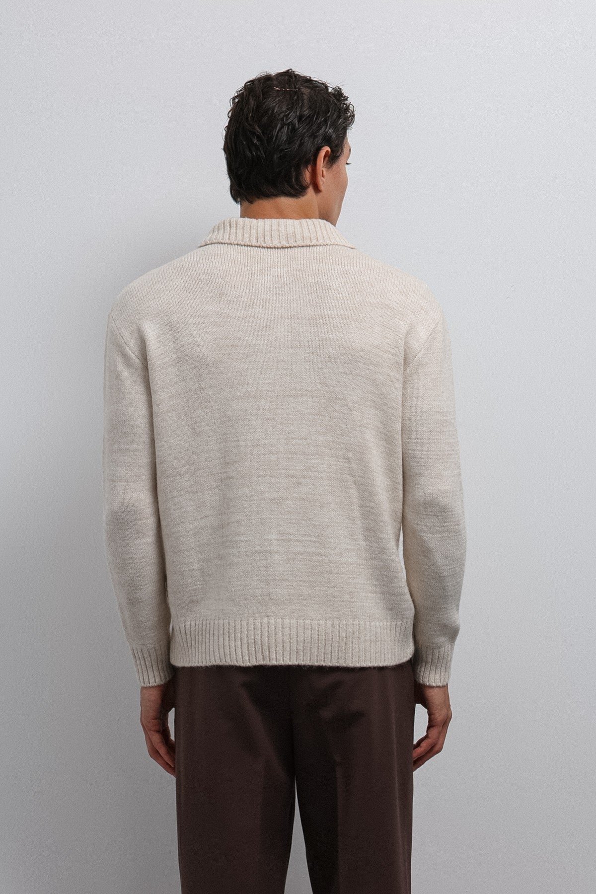 Antioch Button-Down Collar Men's Sweater