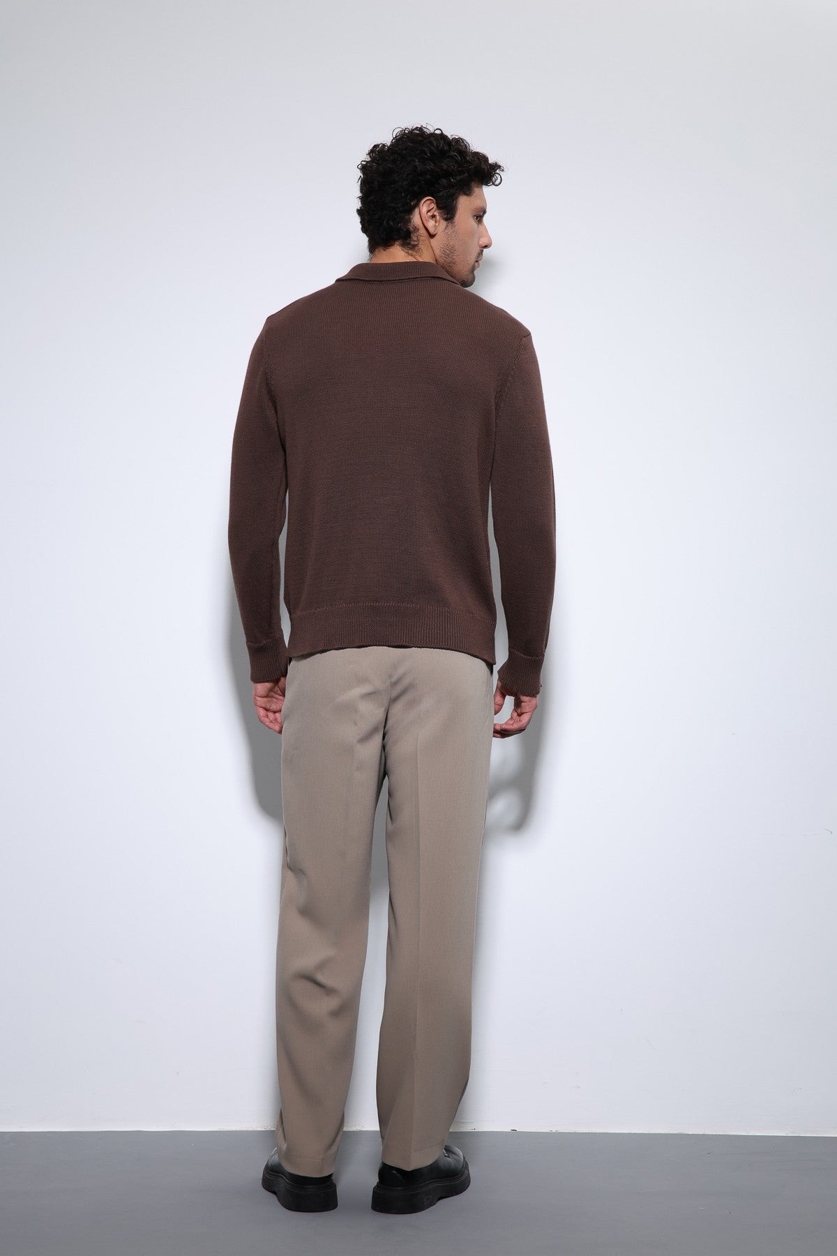 Antioch Polo Neck Basic Men's Sweater