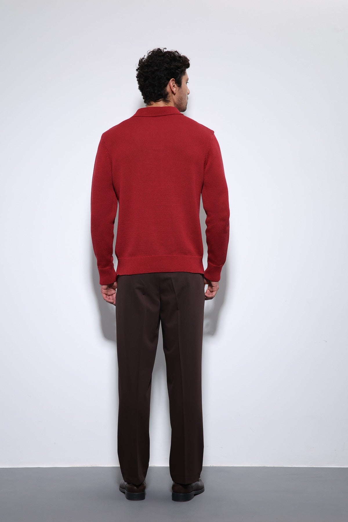 Antioch Polo Neck Basic Men's Sweater