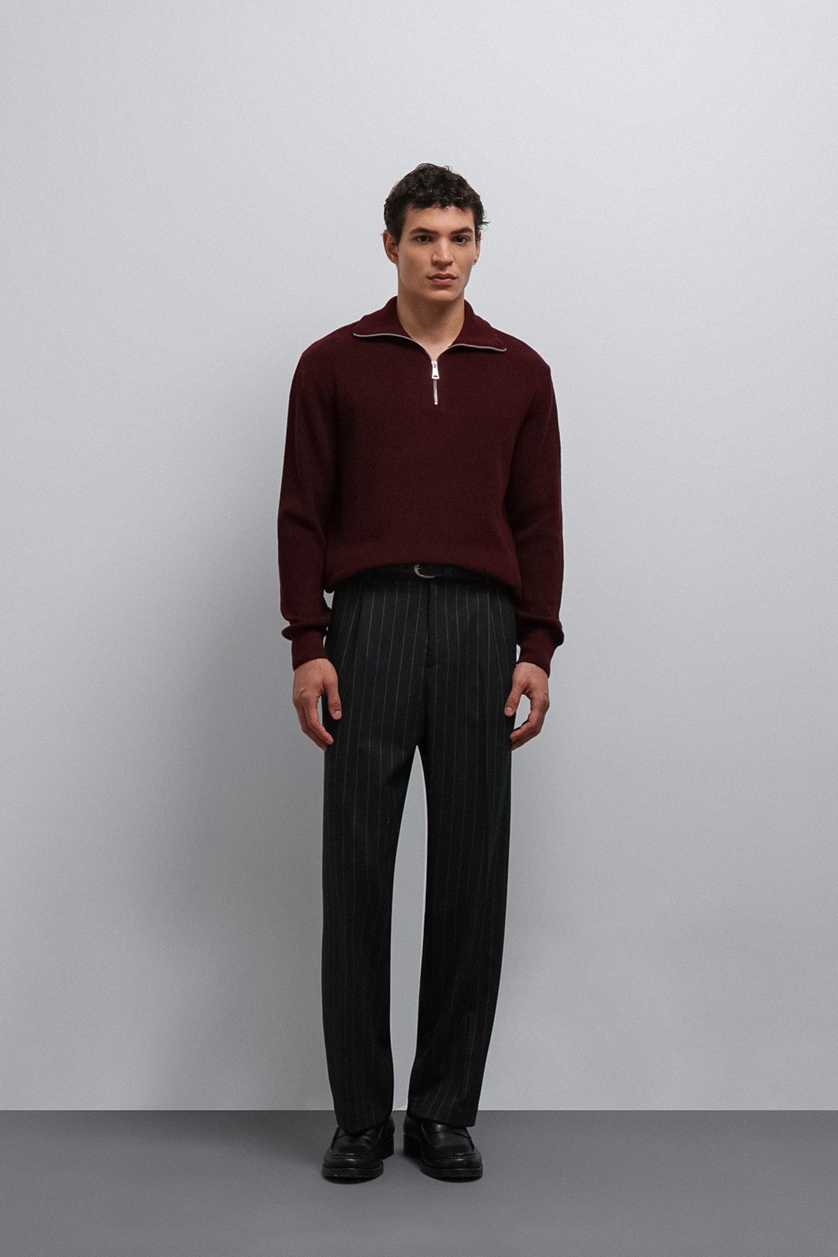 Antioch Zip-Up Knit Men's Sweater