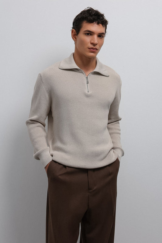 Antioch Zip-Up Knit Men's Sweater