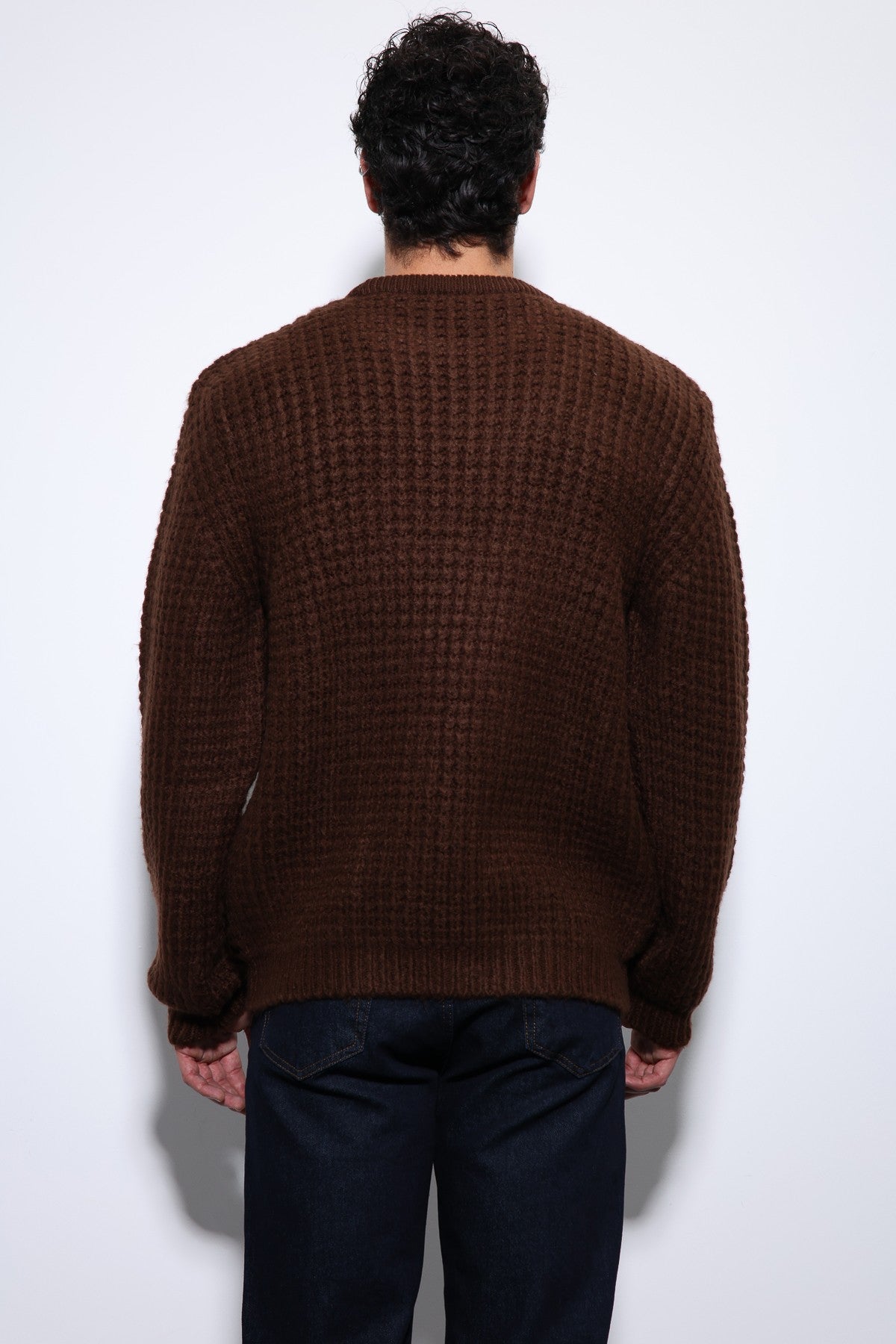 Antioch Knitted-Textured Men's Sweater