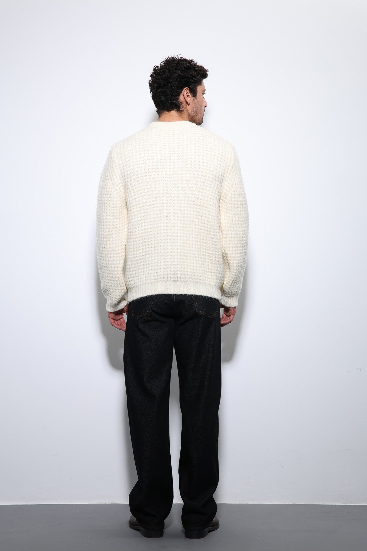 Antioch Knitted-Textured Men's Sweater
