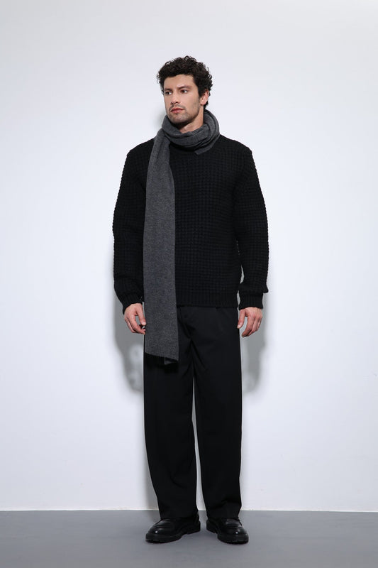 Antioch Knitted-Textured Men's Sweater