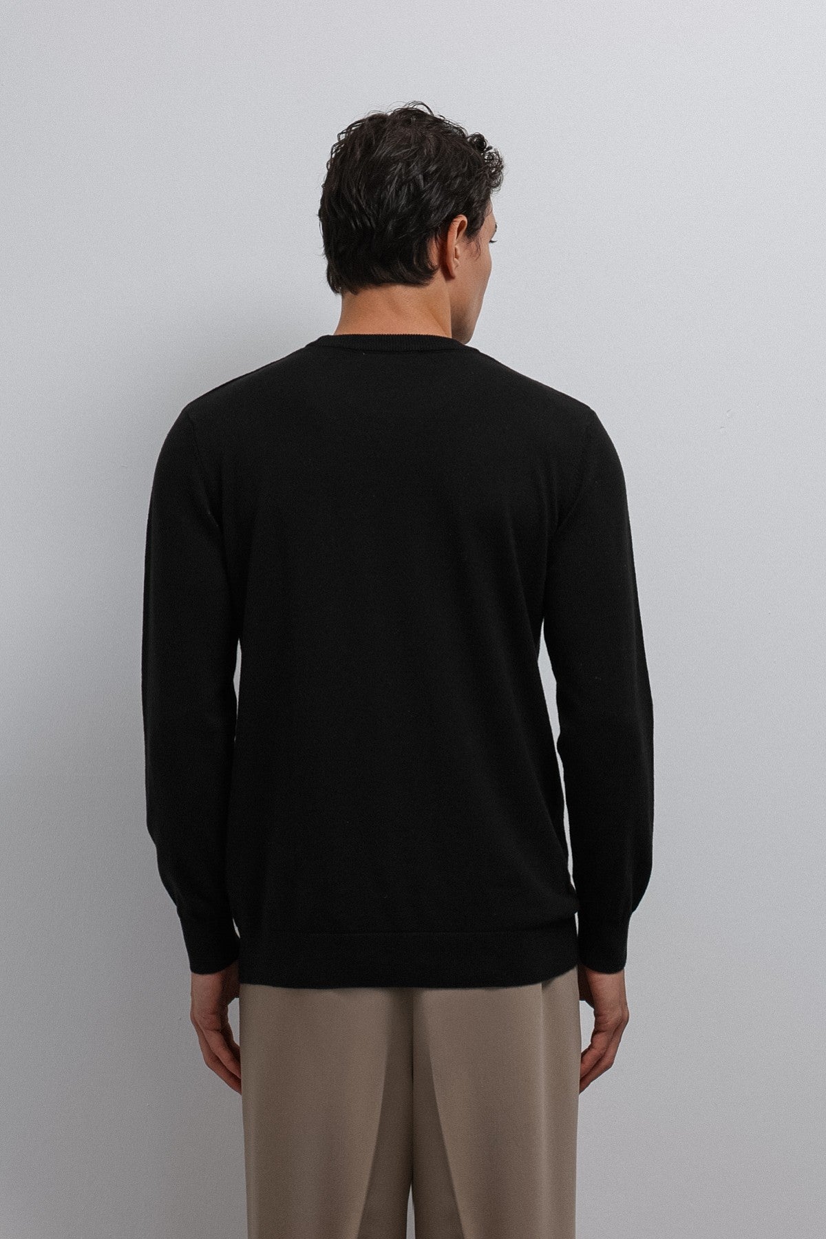 Antioch Soft-Textured Basic Men's Sweater