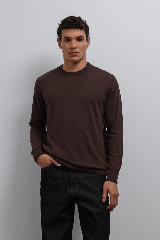 Antioch Soft-Textured Basic Men's Sweater