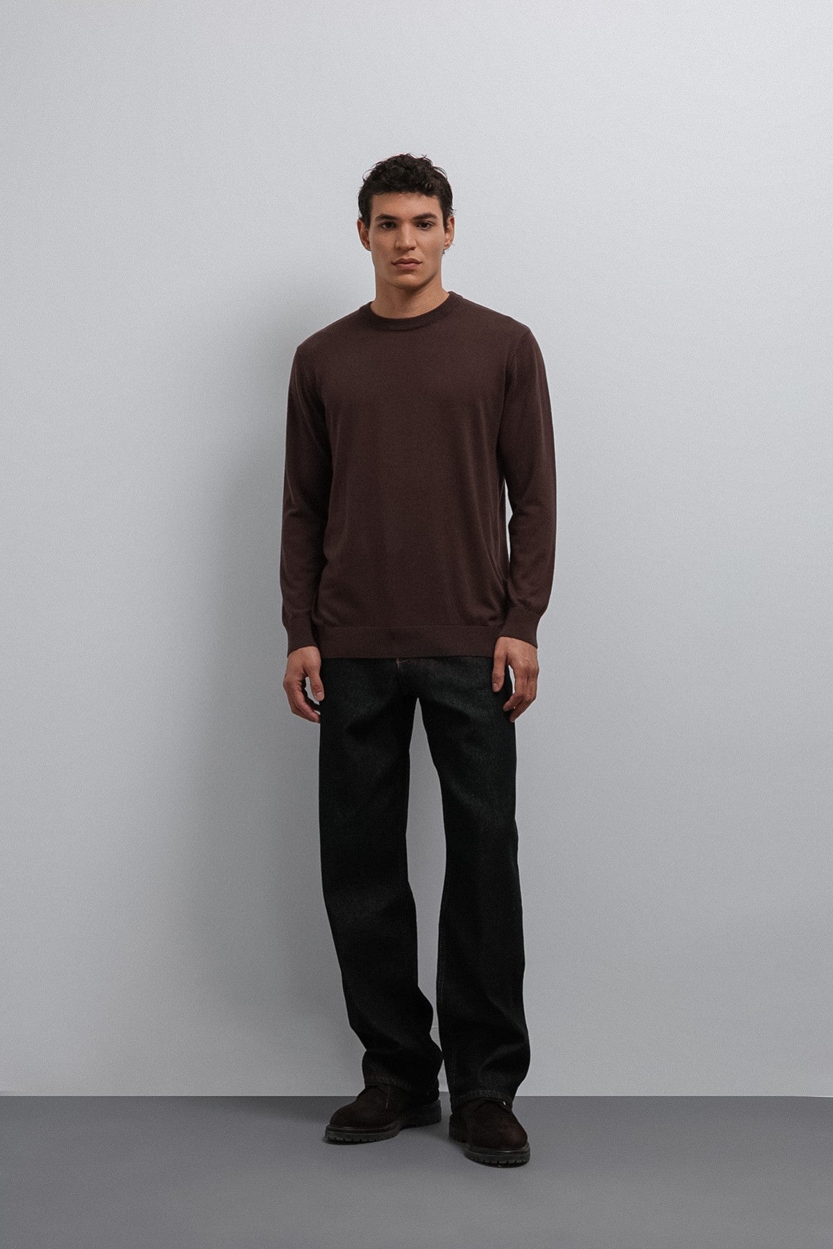 Antioch Soft-Textured Basic Men's Sweater
