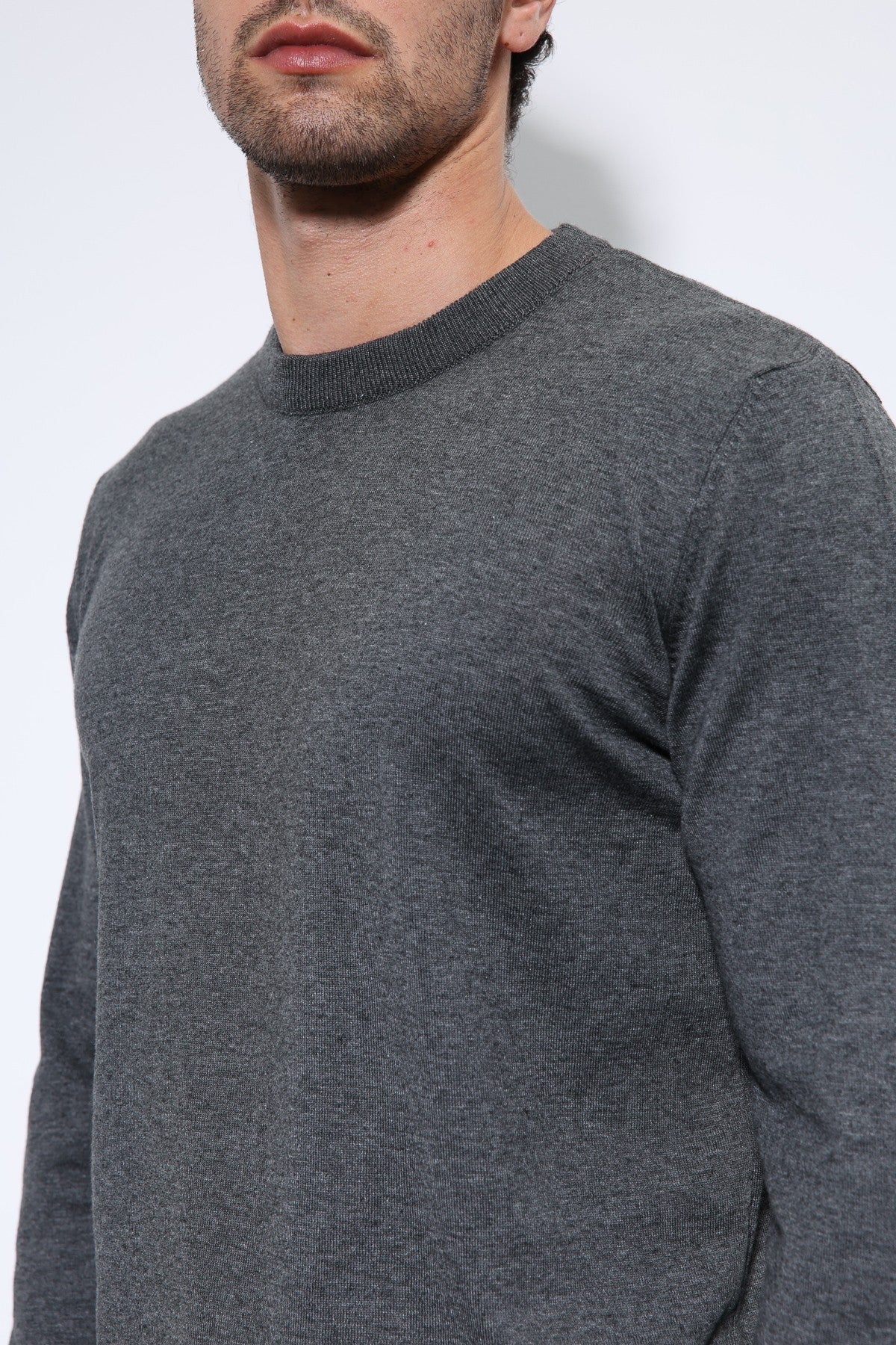 Antioch Soft-Textured Basic Men's Sweater