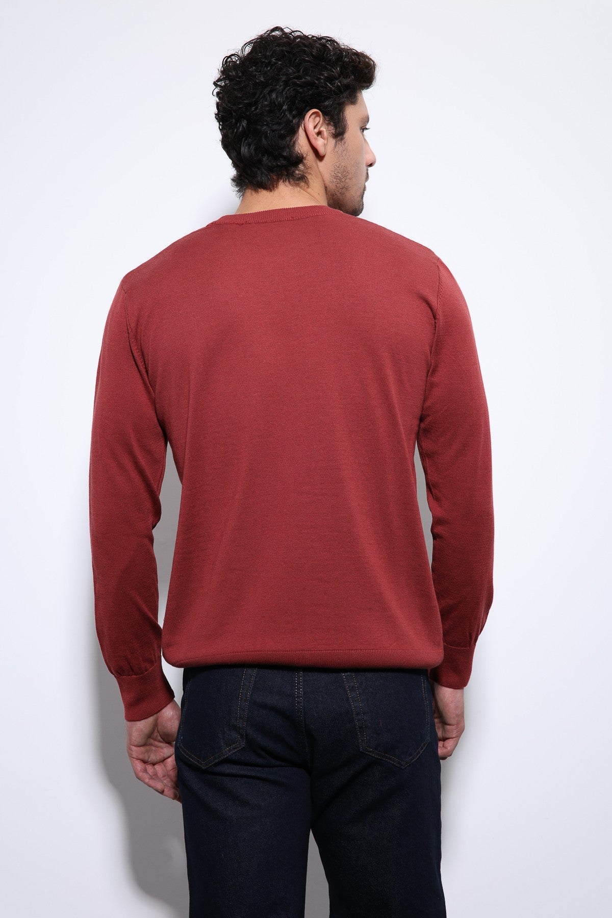 Antioch Soft-Textured Basic Men's Sweater