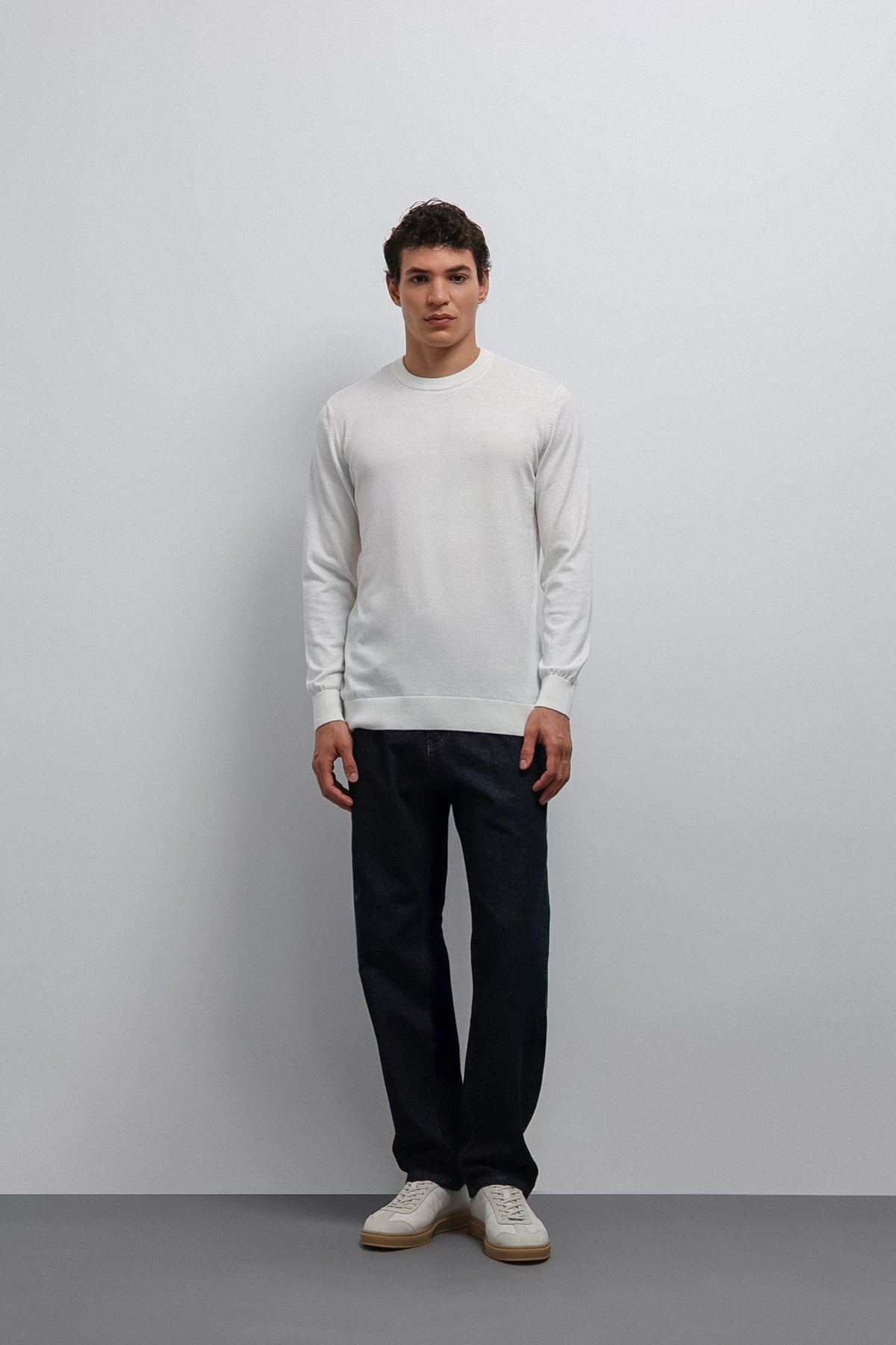 Antioch Soft-Textured Basic Men's Sweater