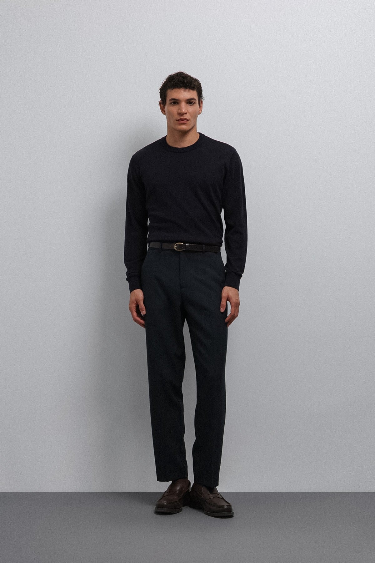 Antioch Soft-Textured Basic Men's Sweater
