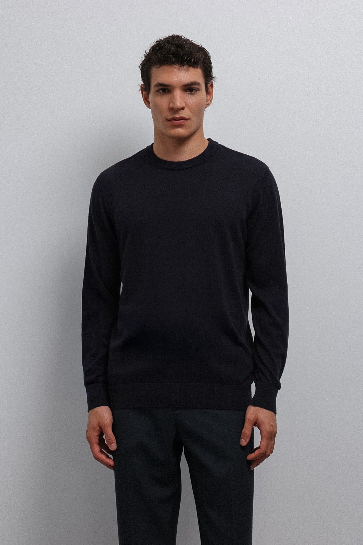 Antioch Soft-Textured Basic Men's Sweater
