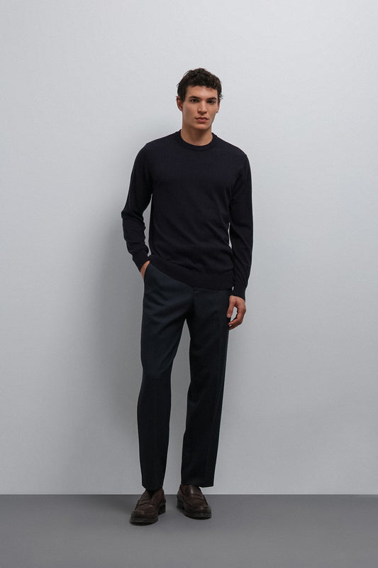 Antioch Soft-Textured Basic Men's Sweater