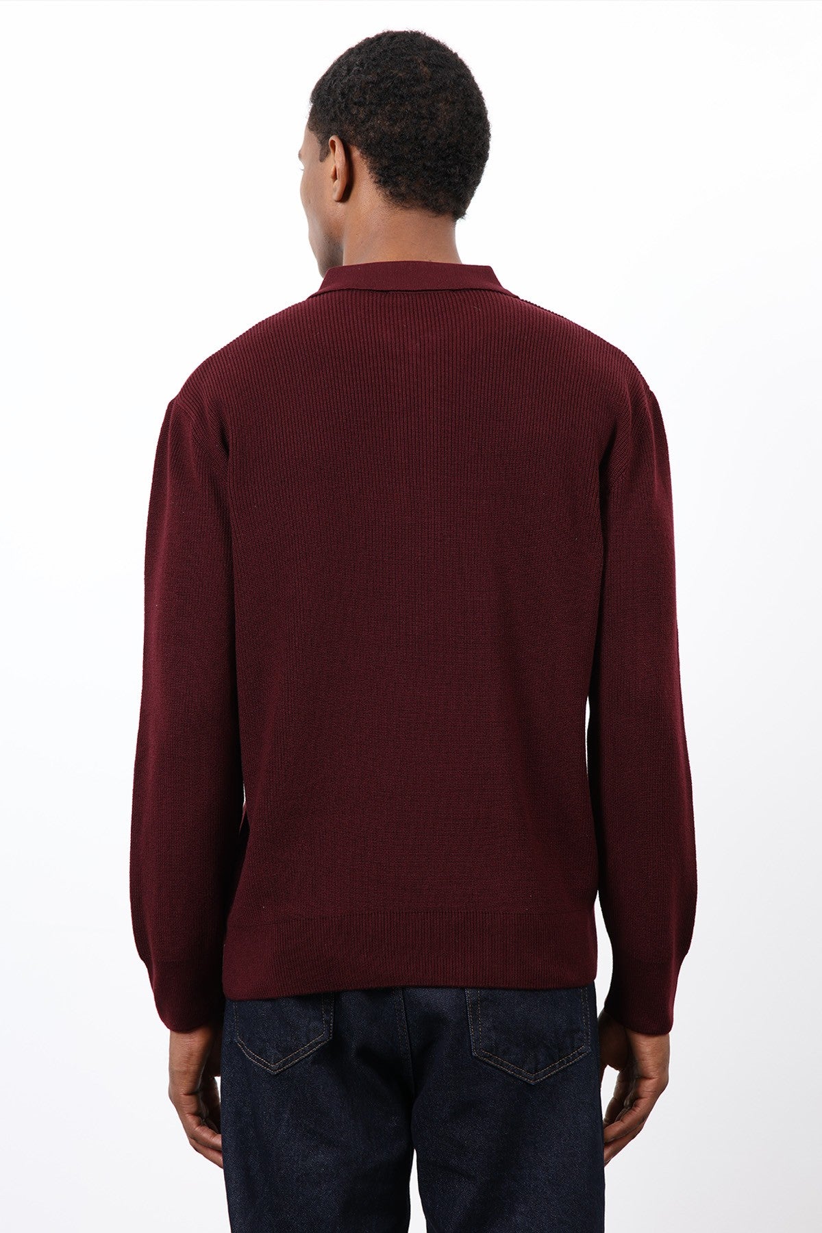 Antioch Men's Zipper-Front Knit Sweater