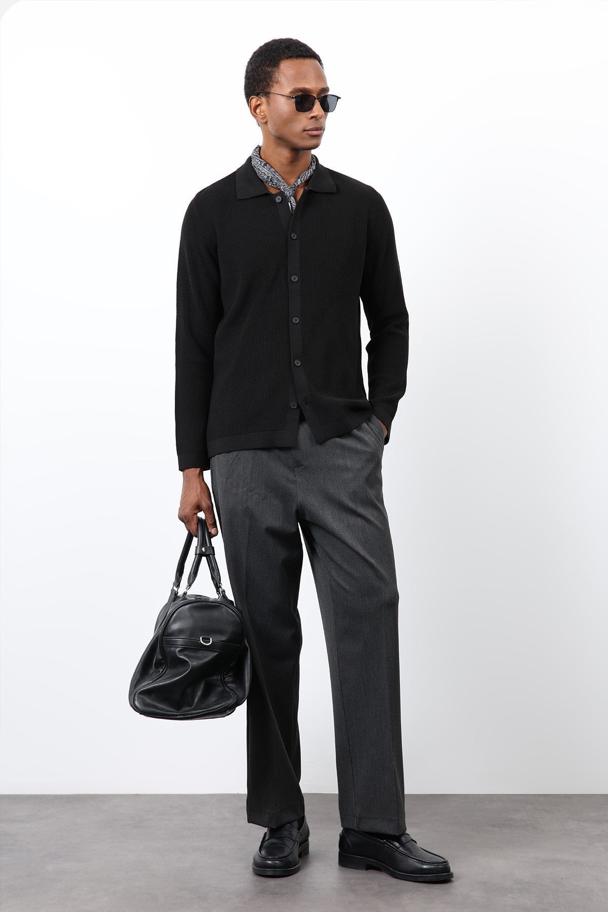 Antioch Fine-Knit Men's Cardigan