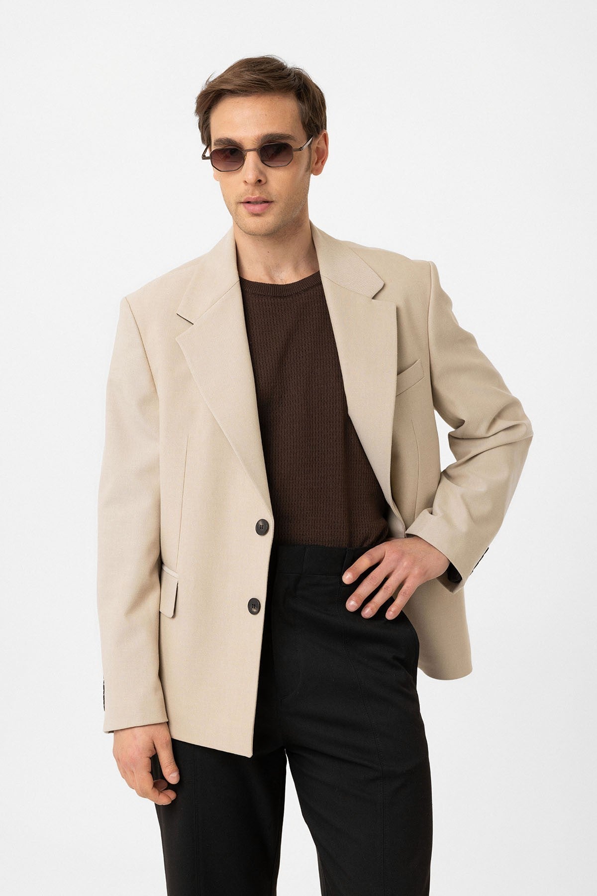 Antioch Relax Fit Men's Blazer Jacket