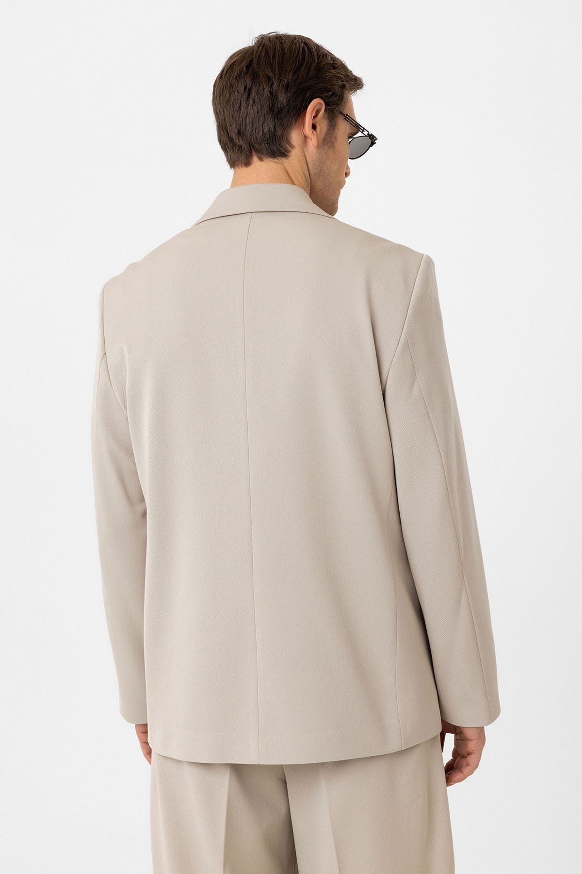 Antioch Relax Fit Double-Breasted Men's Blazer