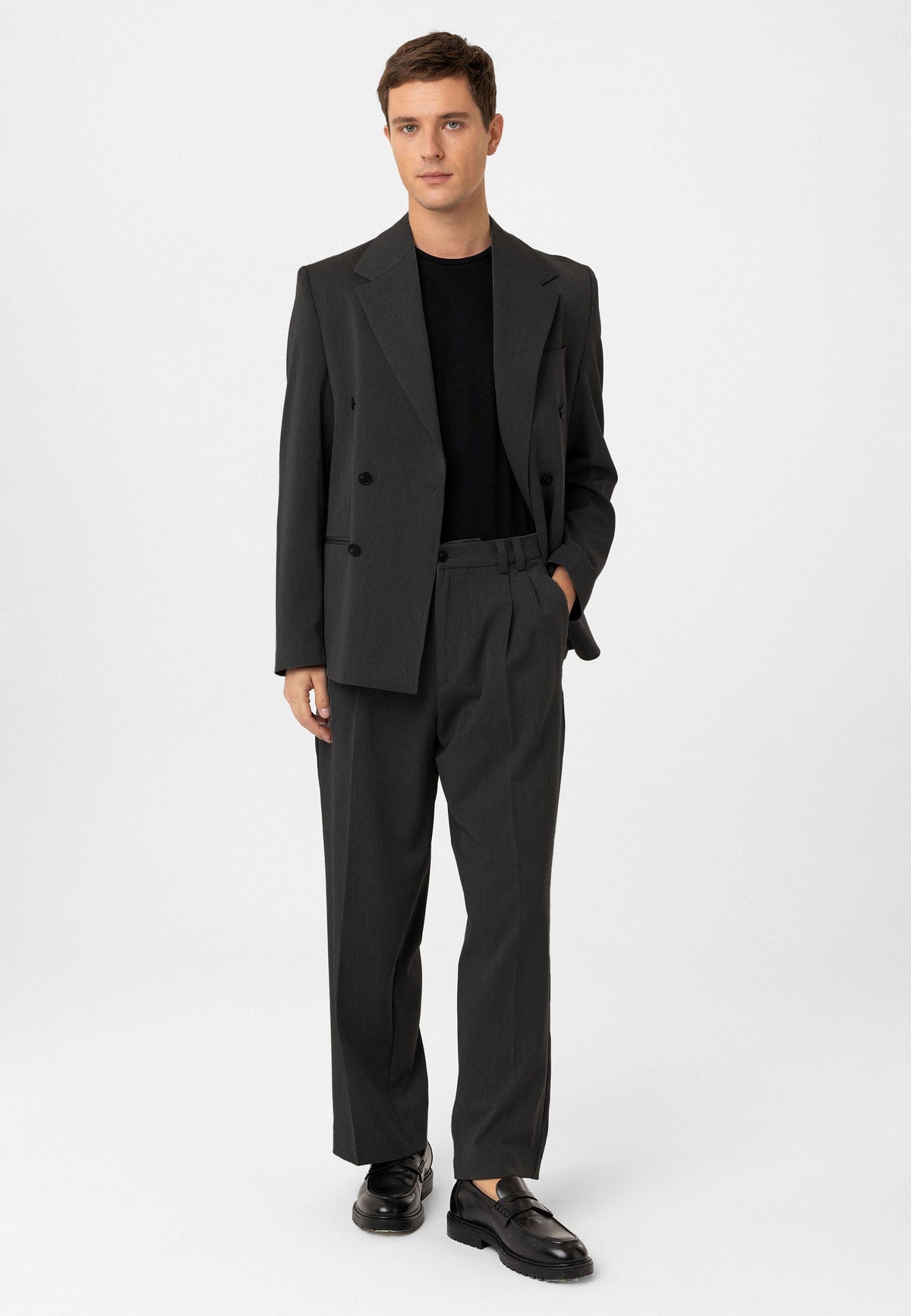 Antioch Relax Fit Double-Breasted Men's Blazer
