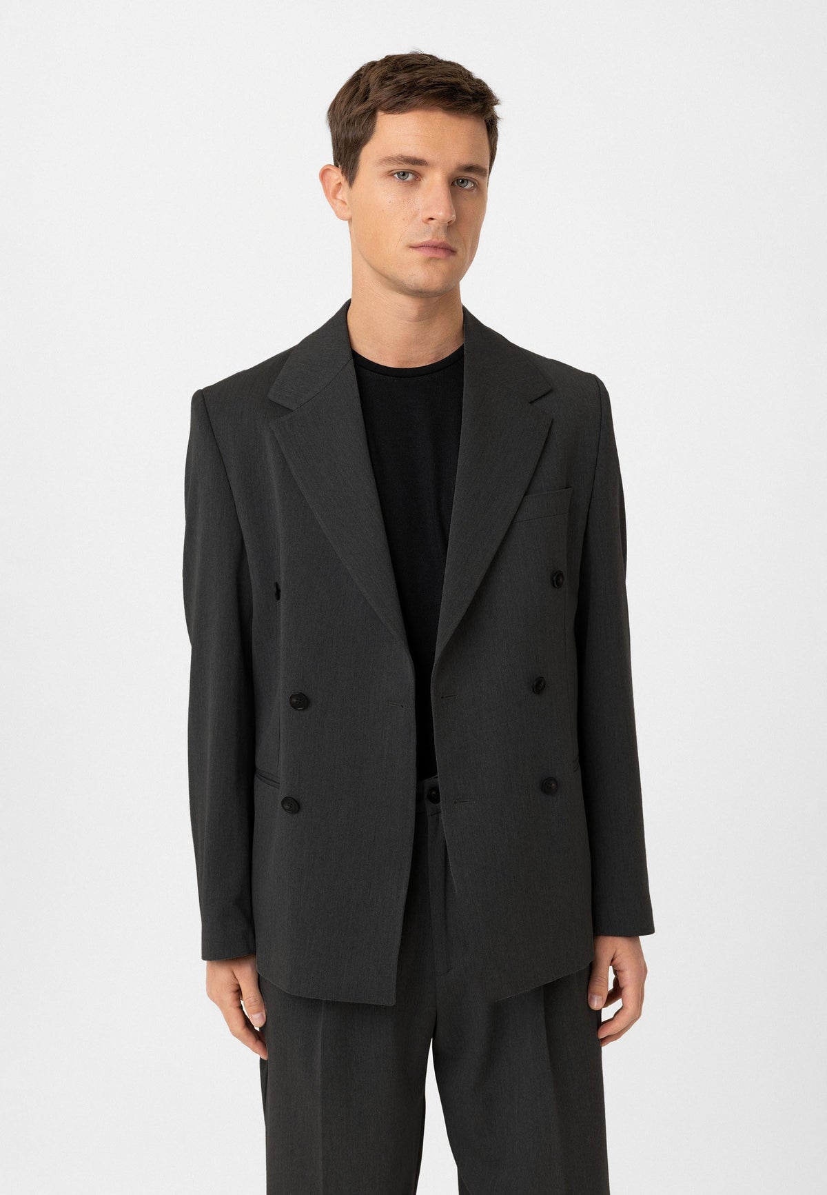 Antioch Relax Fit Double-Breasted Men's Blazer