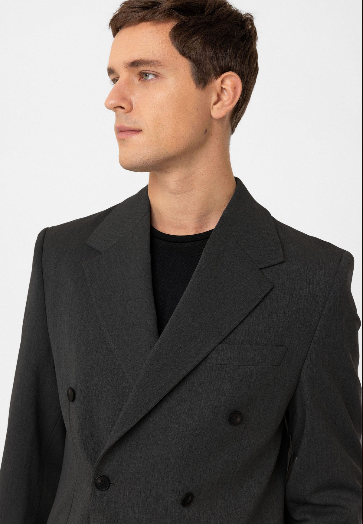 Antioch Relax Fit Double-Breasted Men's Blazer