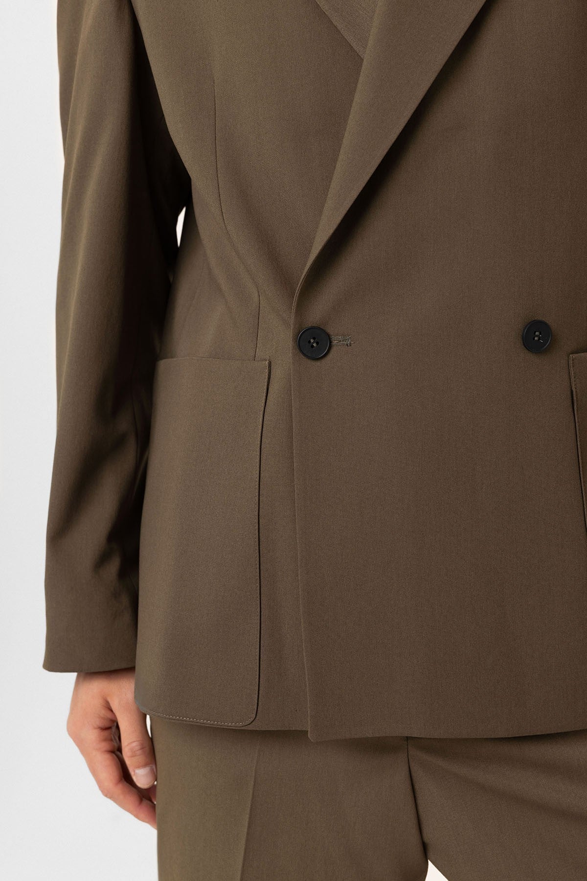 Antioch Relax Fit Double-Breasted Men's Technical Blazer Jacket