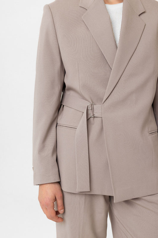 Antioch Belted Relaxed-Fit Men's Blazer Jacket