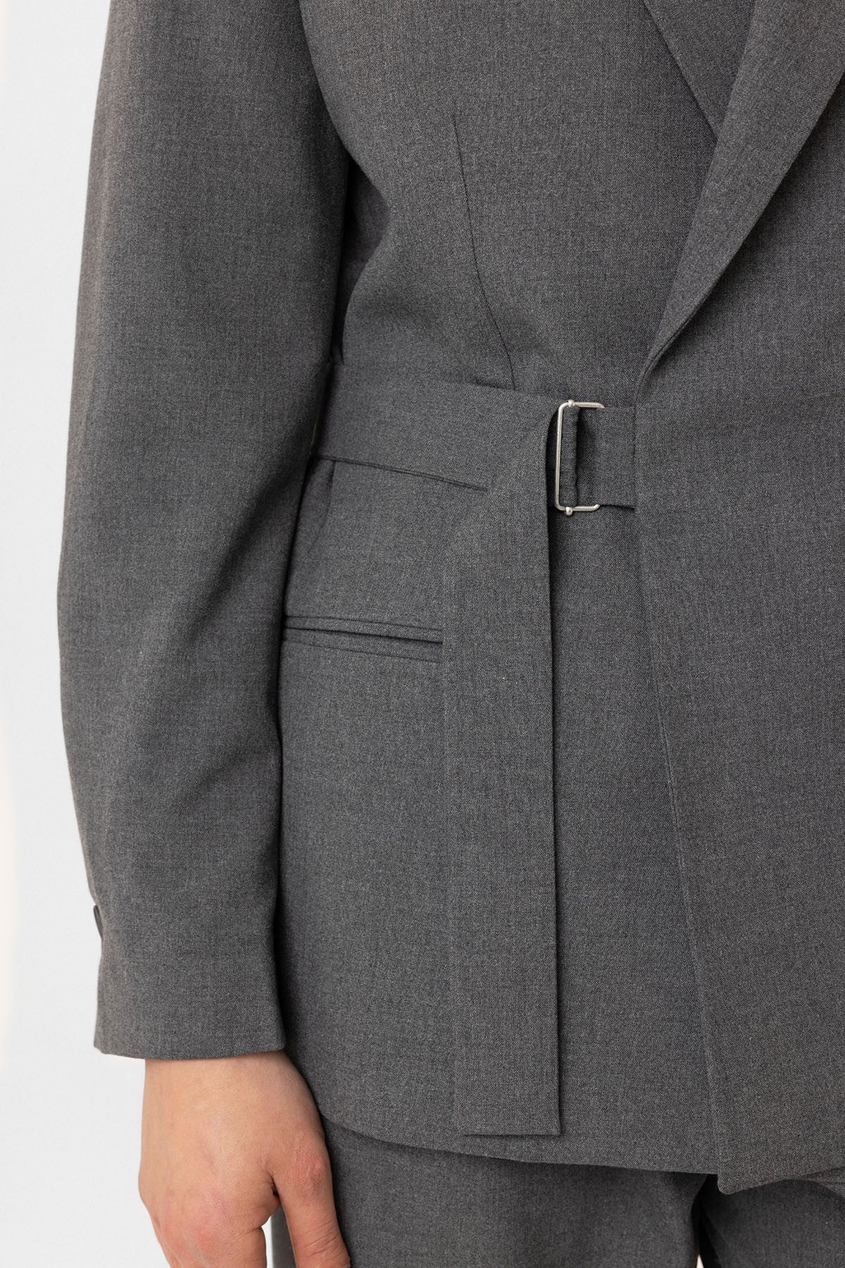 Antioch Belted Relaxed-Fit Men's Blazer Jacket