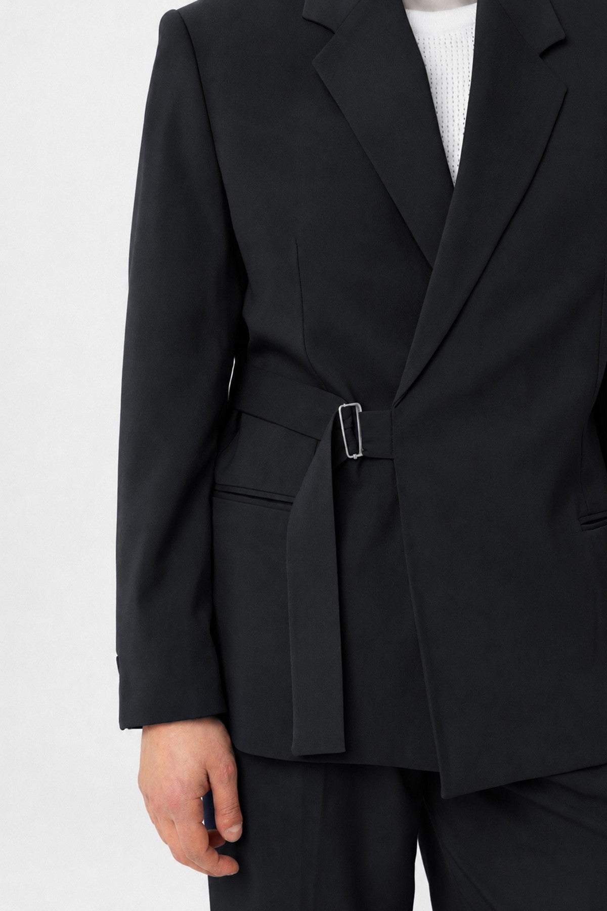 Antioch Belted Relaxed-Fit Men's Blazer Jacket