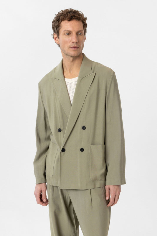 Antioch Relax Fit Diagonal-Striped Slim-Fit Men's Blazer