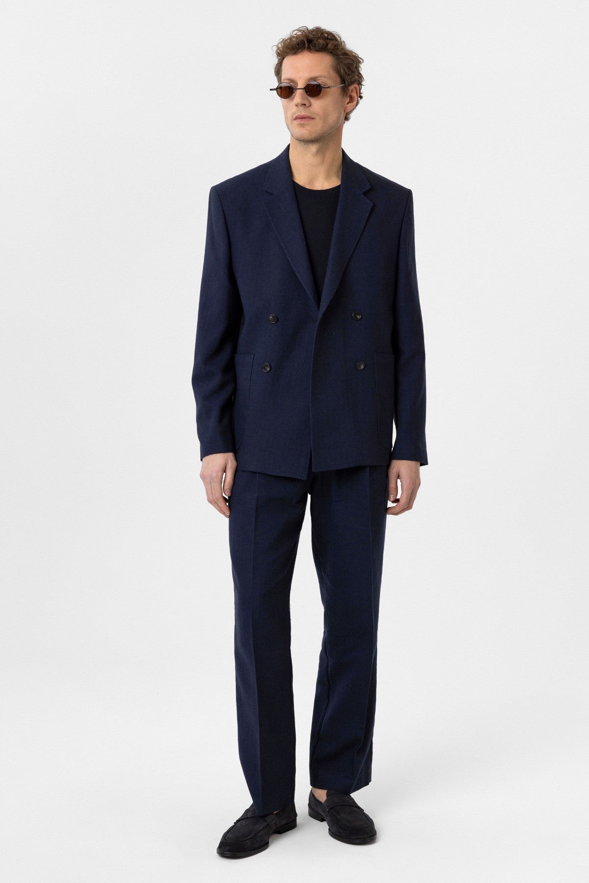 Antioch Relax Fit Men's Linen-Blend Blazer