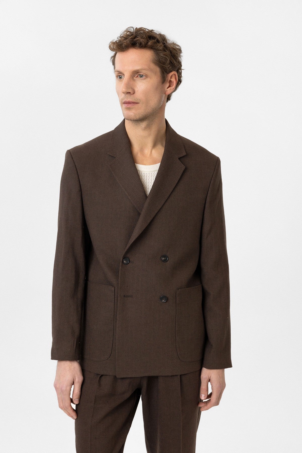 Antioch Relax Fit Men's Linen-Blend Blazer