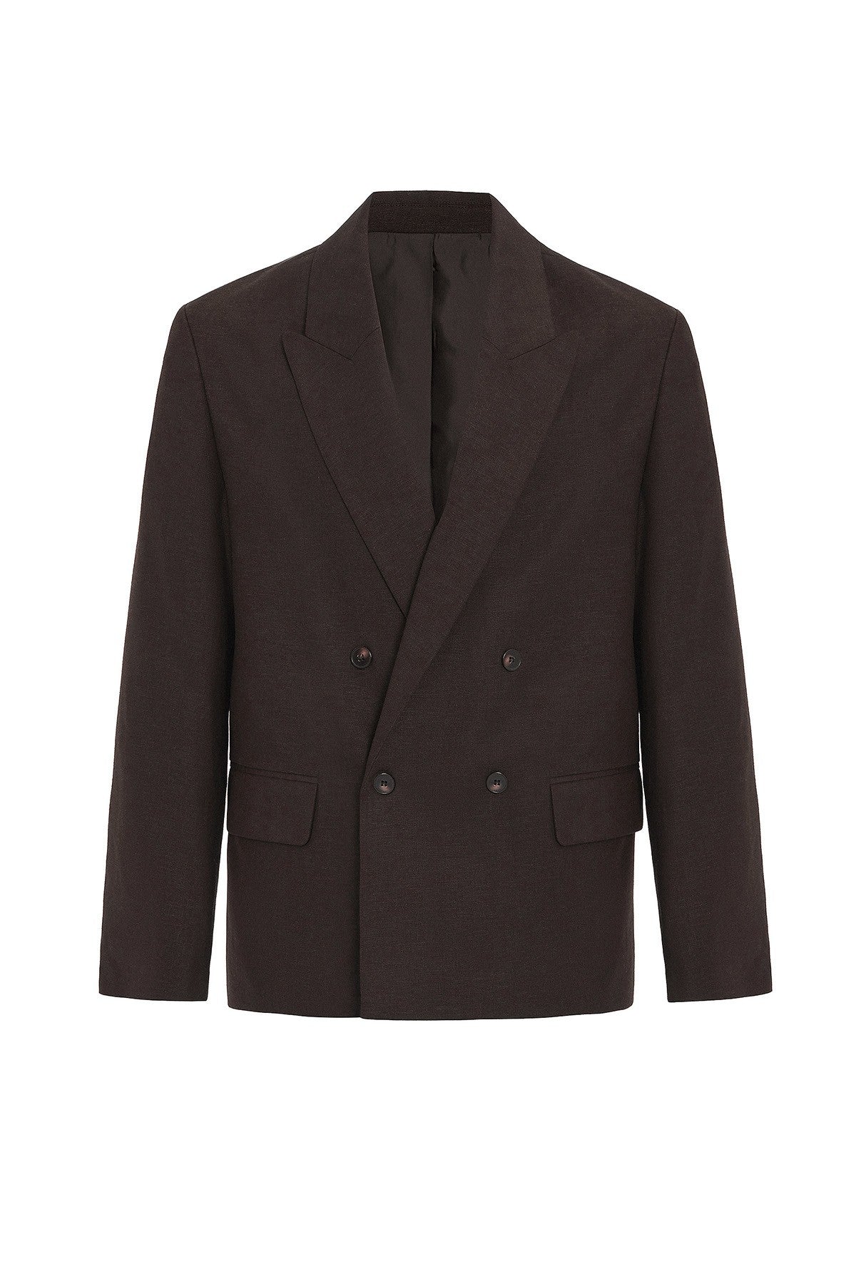 Relax Fit Men's Blazer Jacket in a Linen Blend