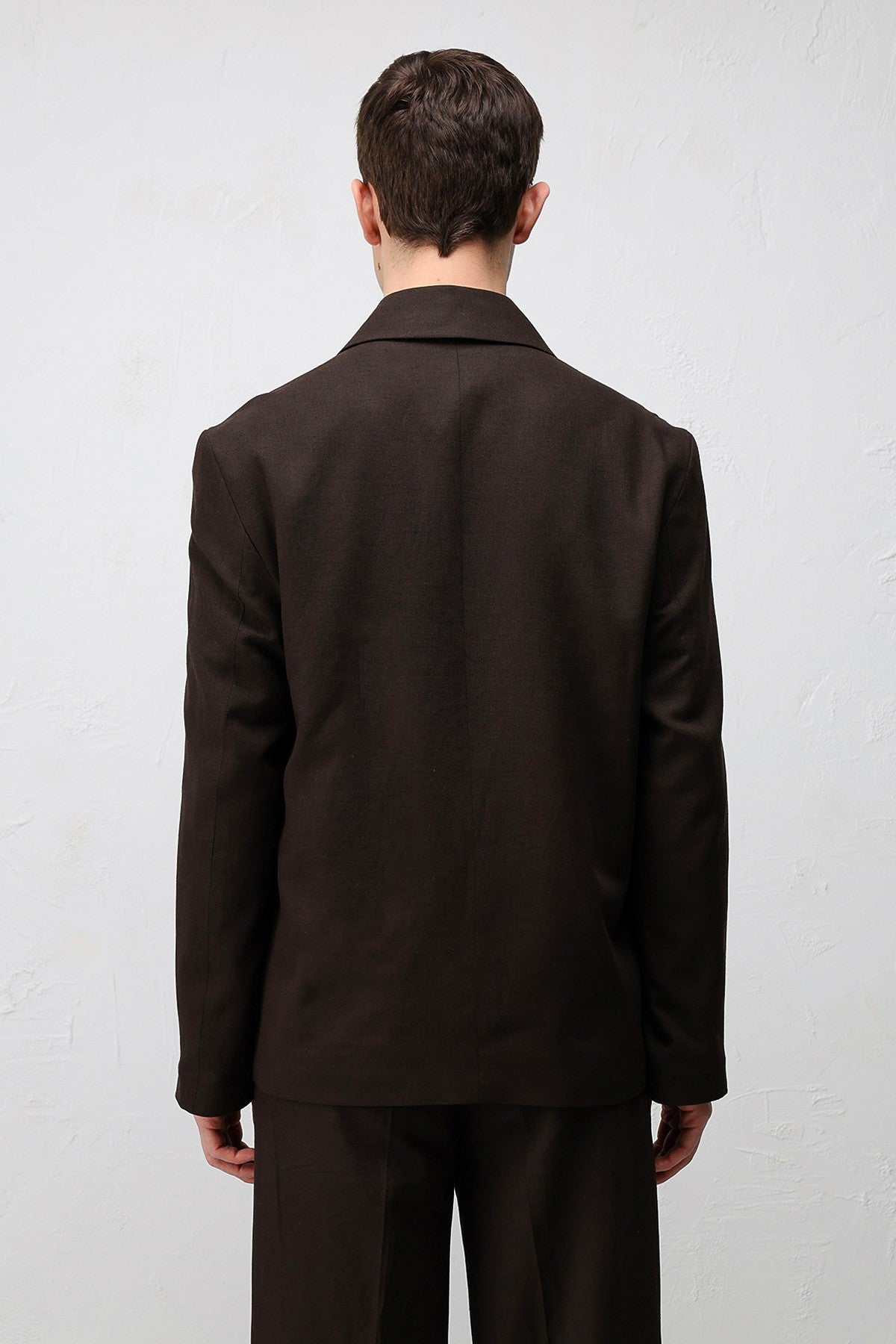 Relax Fit Men's Blazer Jacket in a Linen Blend