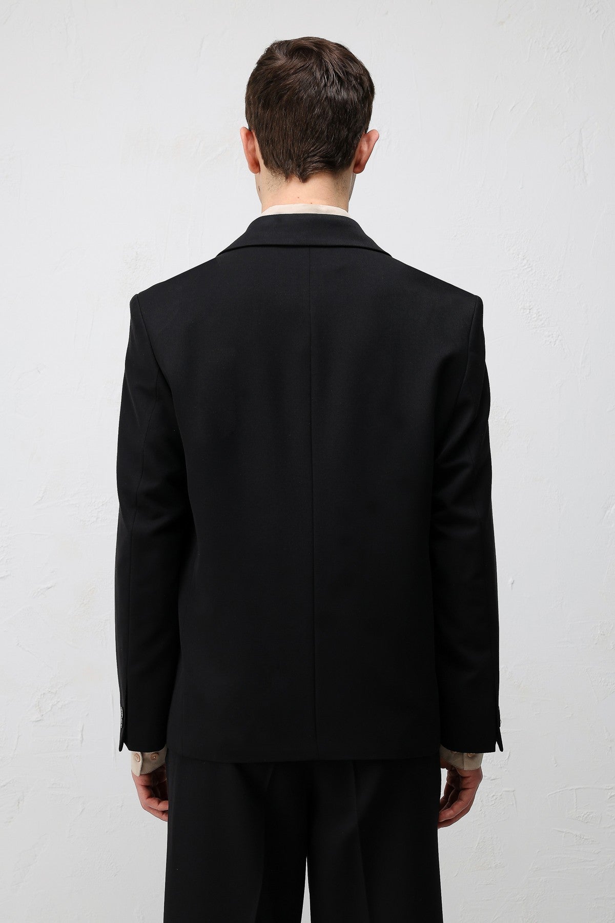 Relax Fit Double-Breasted Men's Blazer