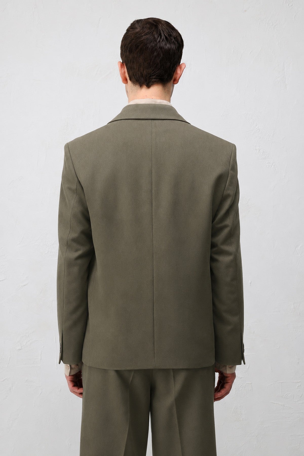 Relax Fit Double-Breasted Men's Blazer
