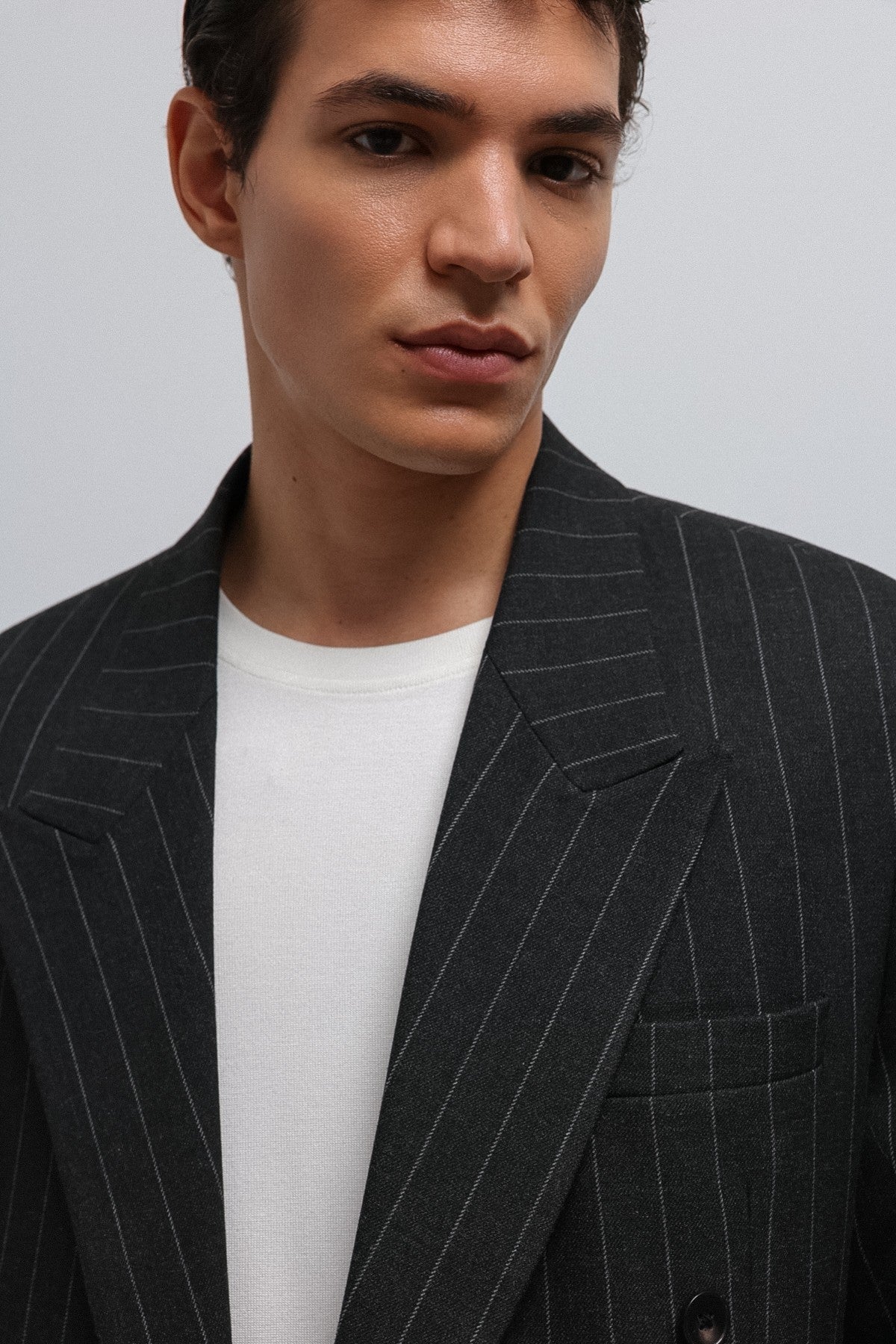Antioch Striped Double-Breasted Men's Blazer