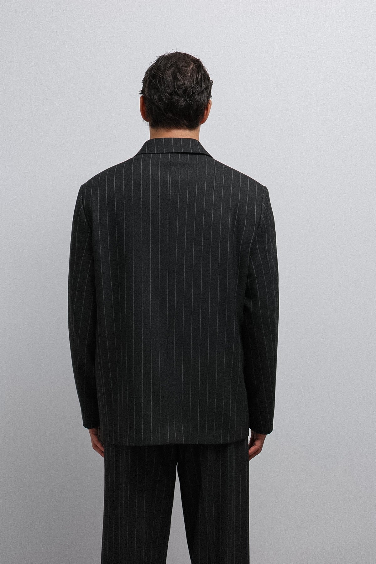 Antioch Striped Double-Breasted Men's Blazer