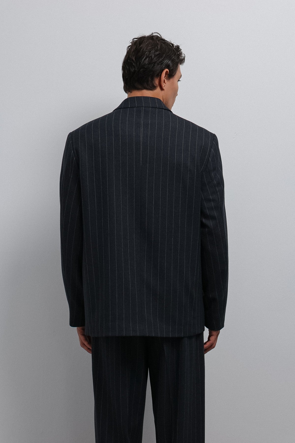 Antioch Striped Double-Breasted Men's Blazer